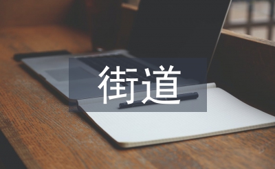 街道總結會交流發言