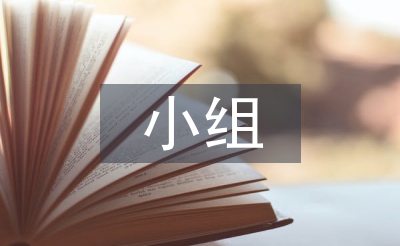 小組組長年中總結(jié)