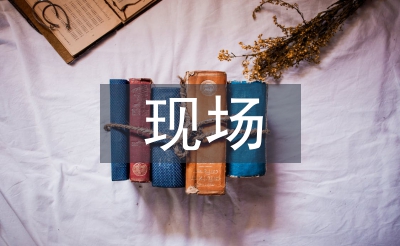 現場匯報材料