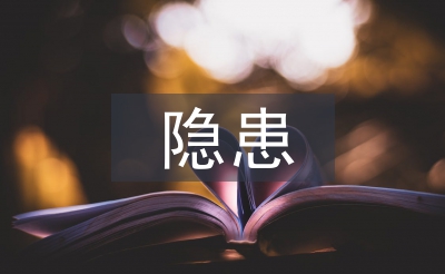 隱患排查治理總結(jié)